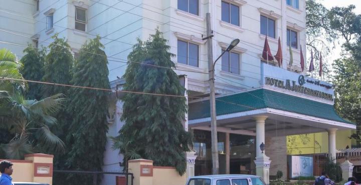 Aj International Hotel Bangalore Exterior photo